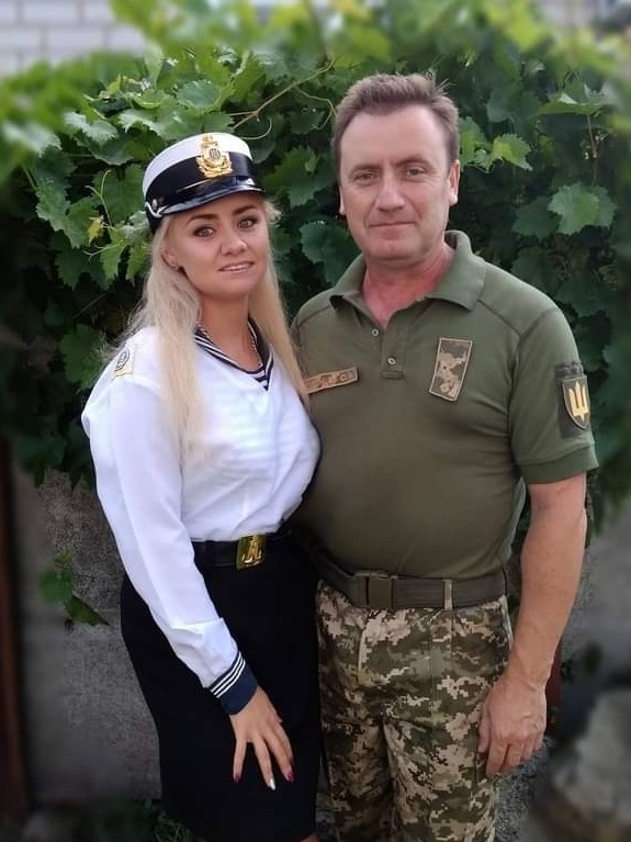 Вероніка з татом 