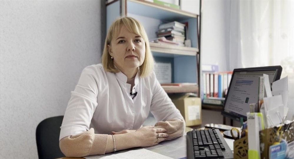 Альона Негода - завідувач амбулаторії, лікар загальної практики - сімейний лікар