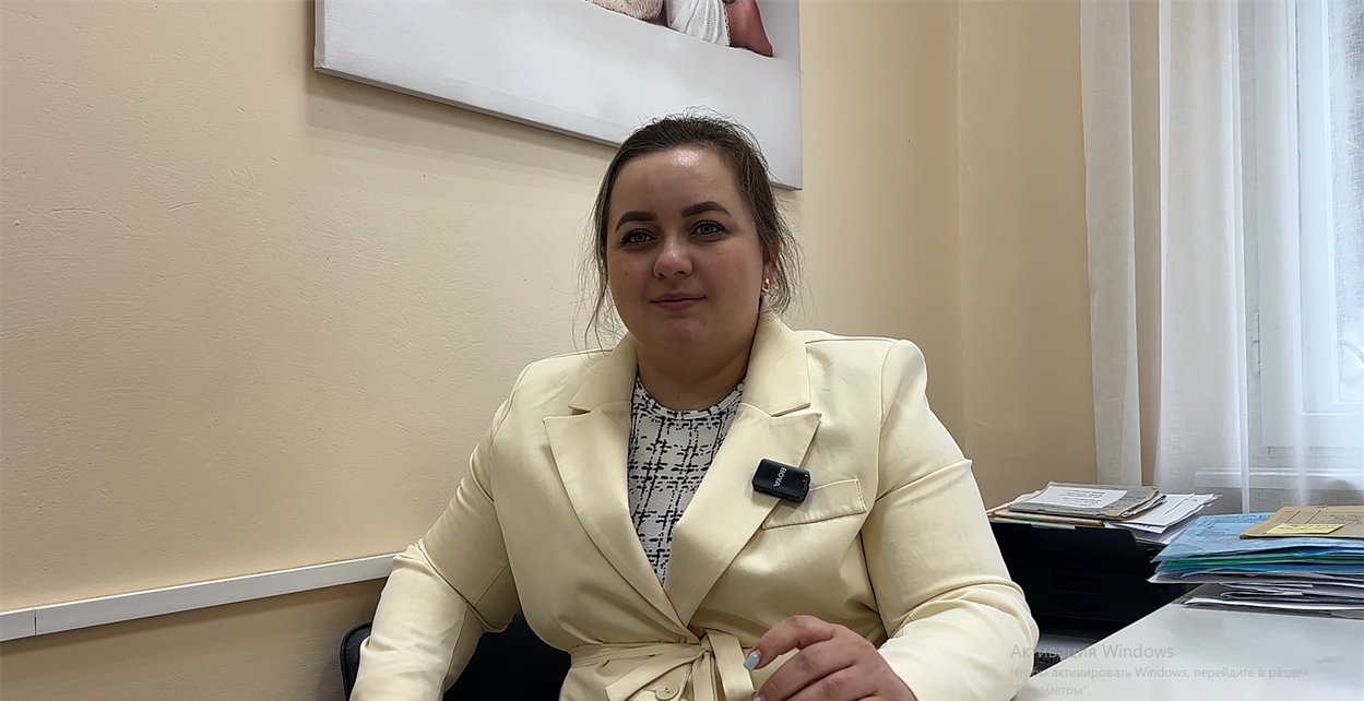 Завідувачка жіночої консультації Юлія Лободенко 