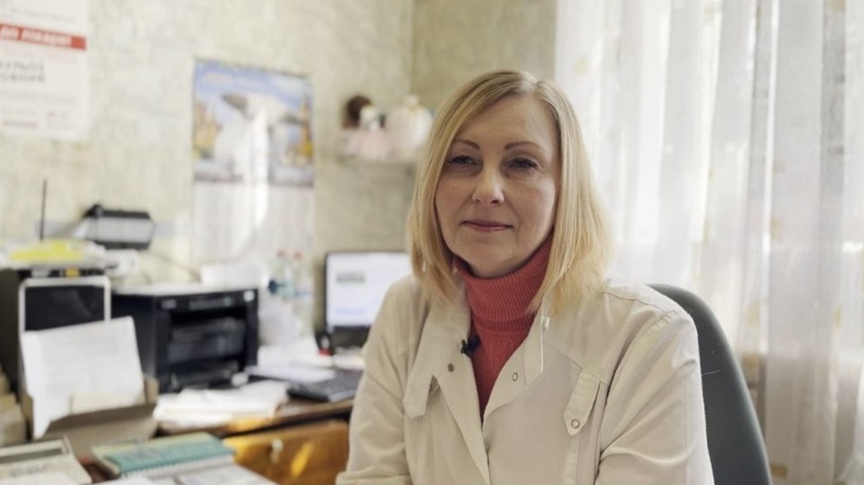 Лікар-фтизіатр Криворізького протитуберкульозного диспансеру Тетяна Курбанова