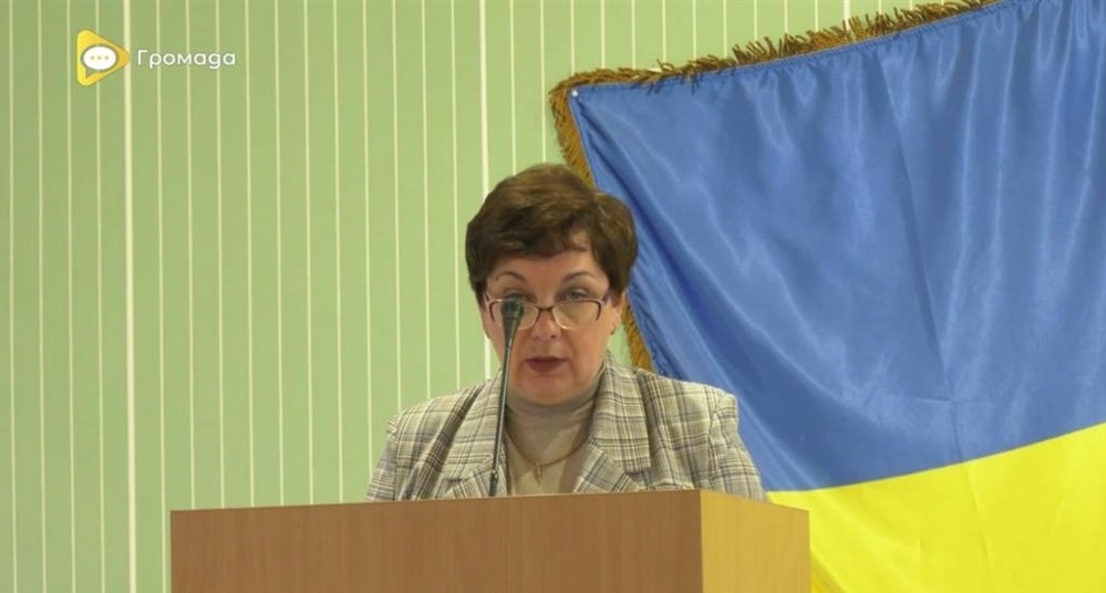 Начальник фінансового управління Анжела Шмігель