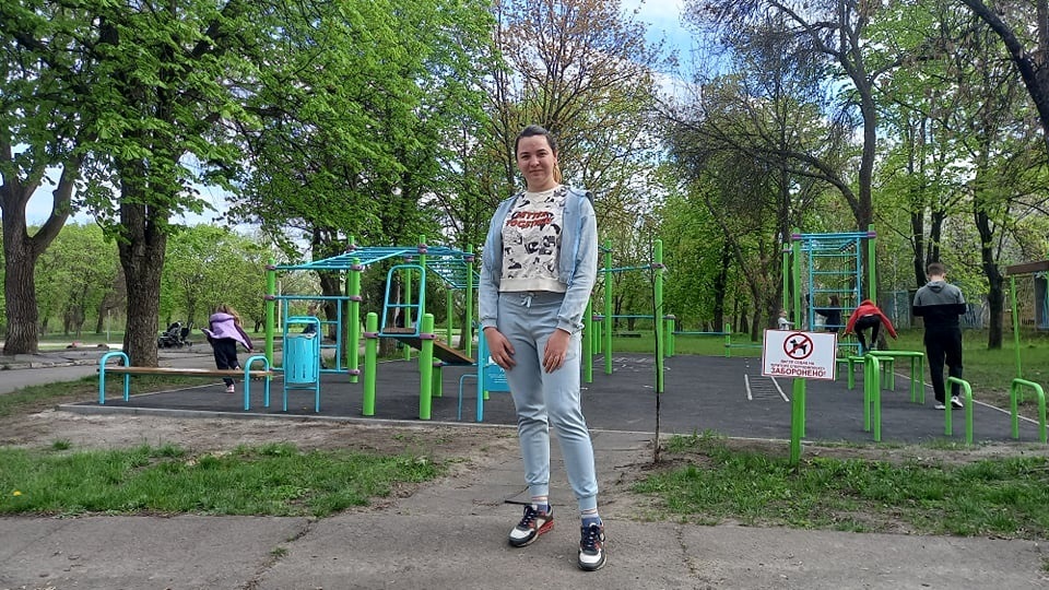 Жителька Жовтих Вод Анастасія Нагорна