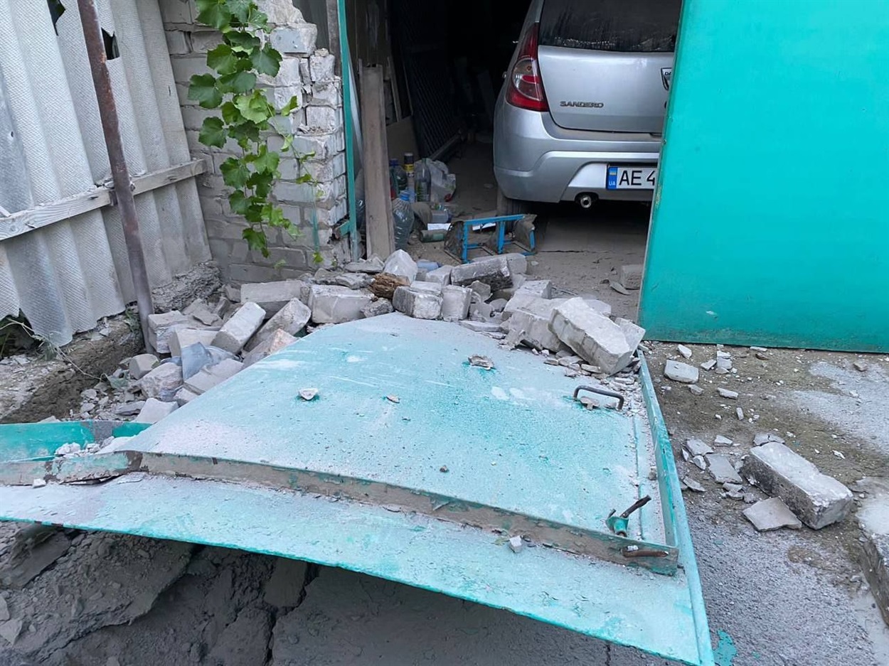 російські війська  ударили по двох районах області - Нікопольському та Криворізькому