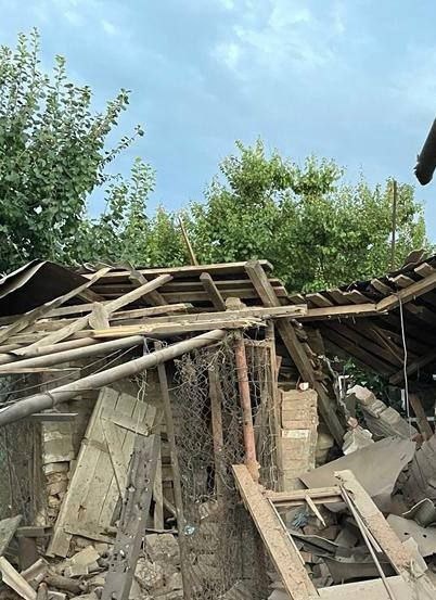 Наслідки обстрілів росіян на Дніпропетровщині