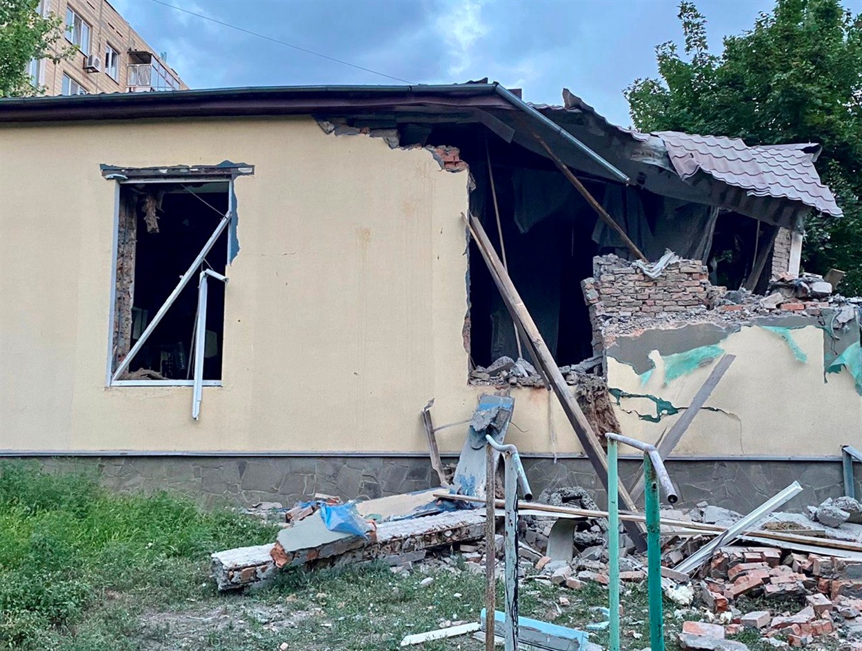 Результати обстрілу на Дніпропетровщині 