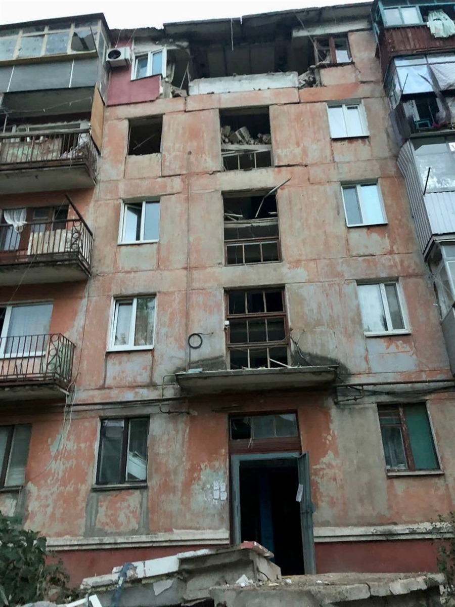 Результати обстрілу на Дніпропетровщині 