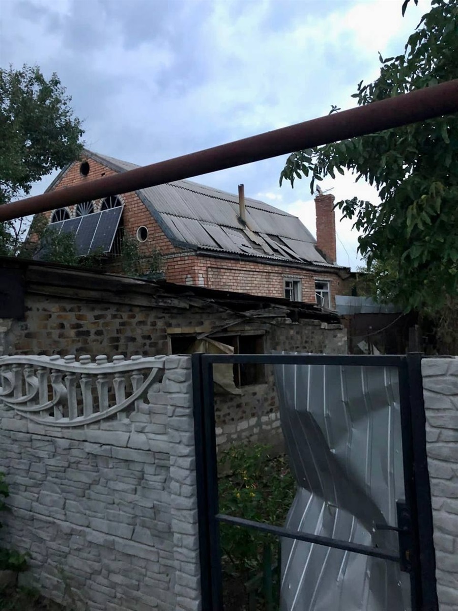 Результати обстрілу на Дніпропетровщині 