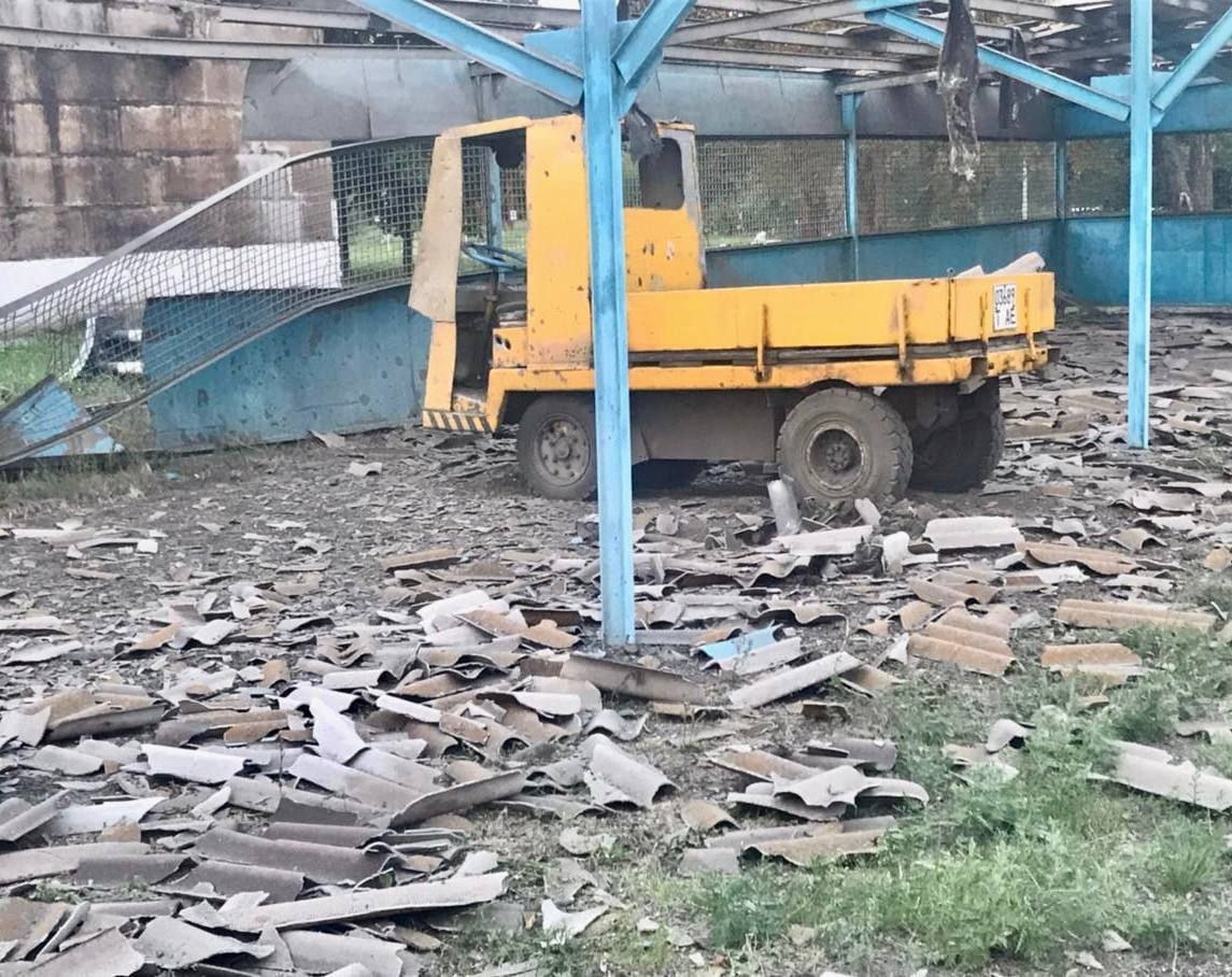 Результати обстрілу на Дніпропетровщині 