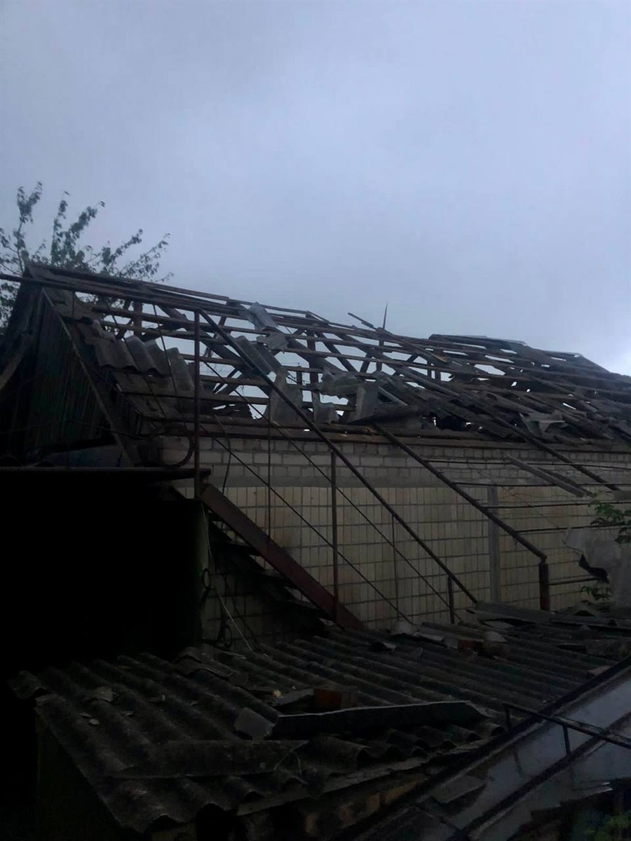 Результати обстрілу на Дніпропетровщині 
