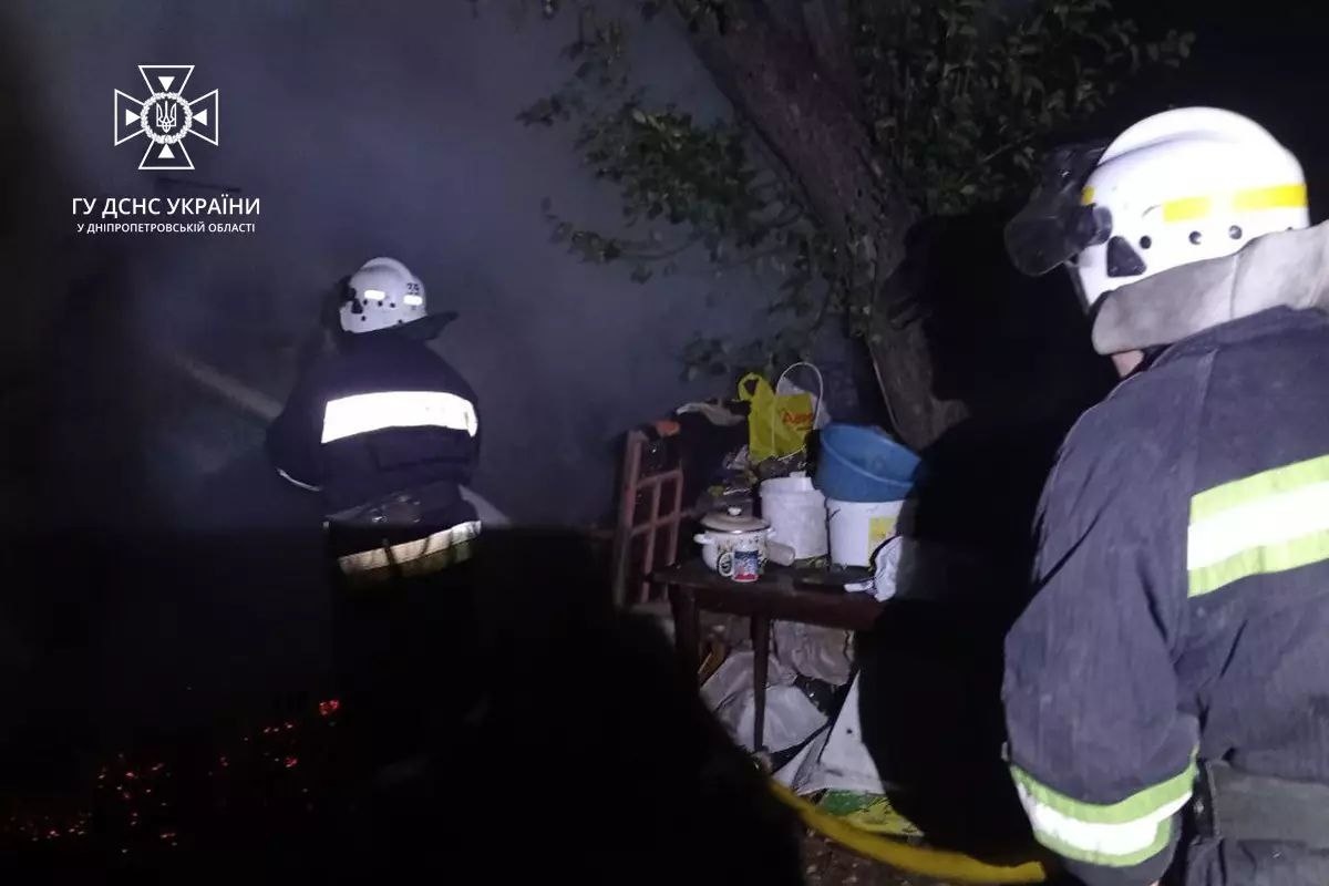 Пожежа всередині одноповерхового житлового будинку у Жовтих Водах