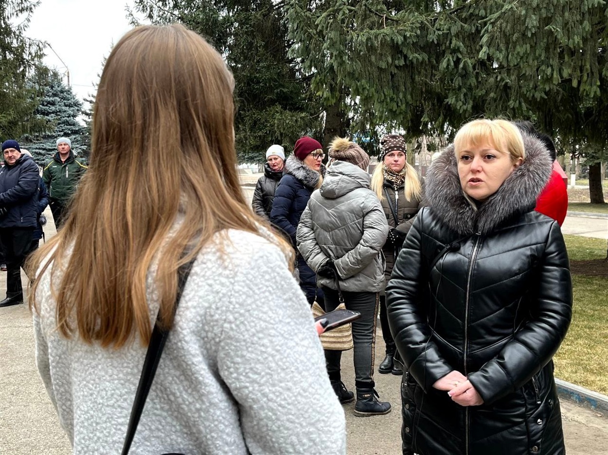 Олена Олійник, бабуся учениці ліцею "Генеза"
