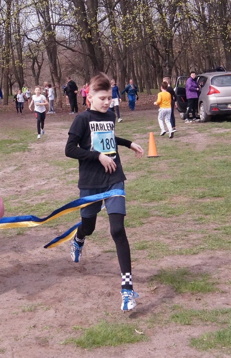 Данило Копійка з Жовтих Вод фінішував першим