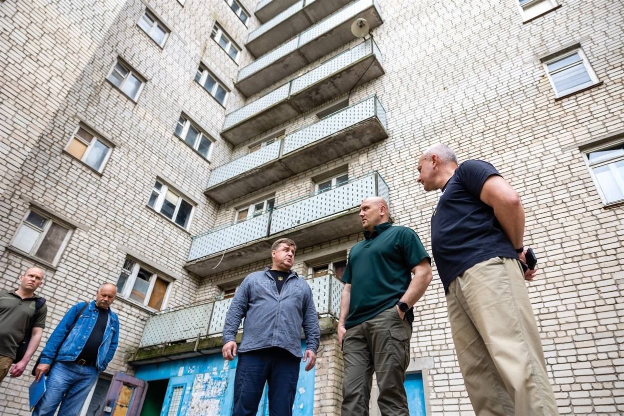 Сергій Лисак спільно з головою Кам'янської райдержадміністрації Олегом Гапічем побував у Жовтих Водах