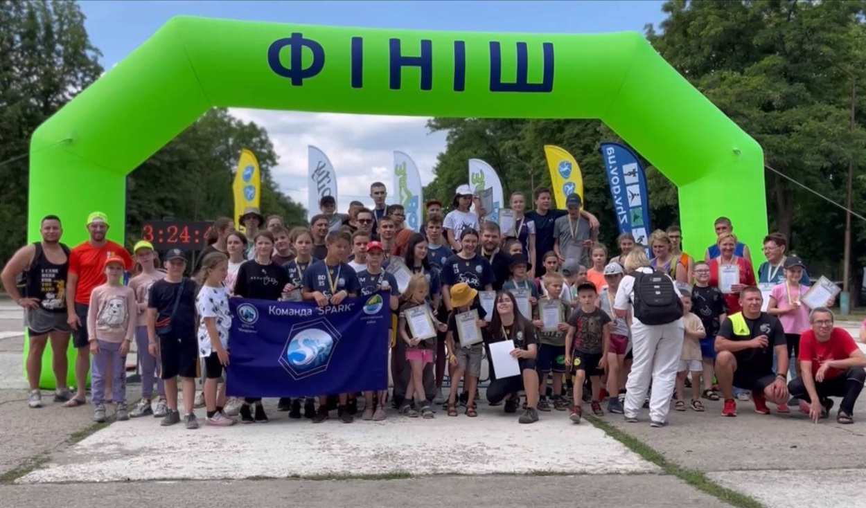 Учасники змагань. Перший етап чемпіонату міста Жовті Води зі спортивного орієнтування