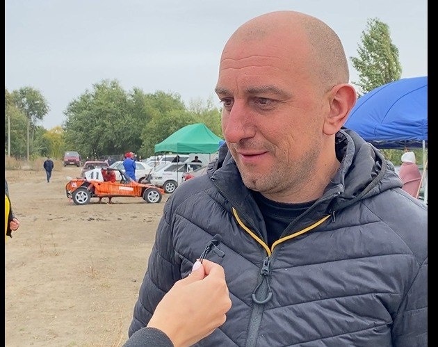 Організатор заходу, член громадської організації "Автоклуб Жовті Води" - Євген Поляков 