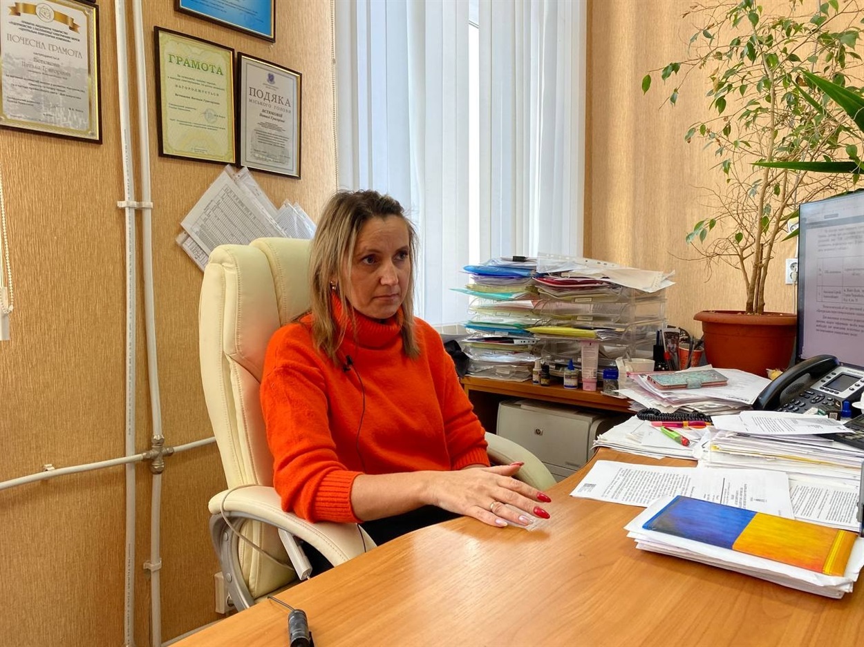 Начальниця Жовтоводських РЕМ - Наталя Вєтюкова