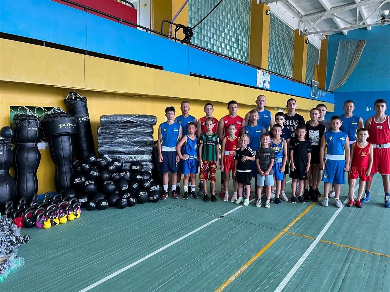 Отримання інвентарю за грантовою програмою