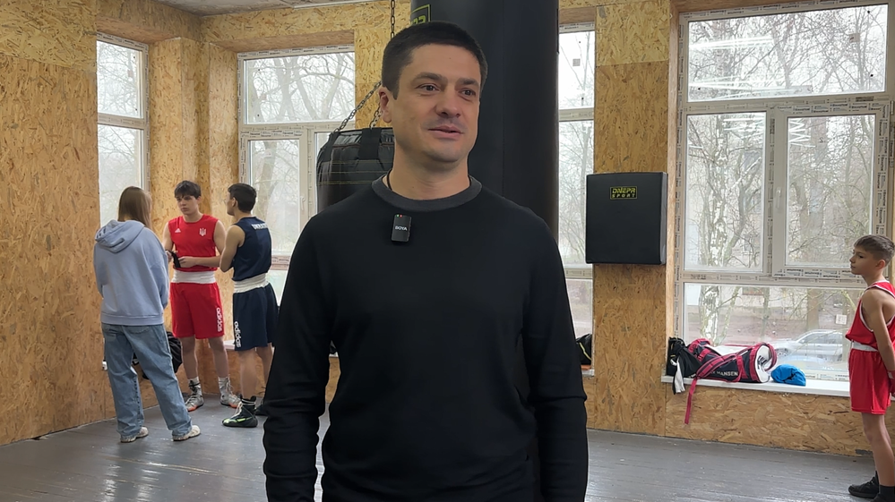 Перший віцепрезидент Федерації боксу Дніпропетровської області Сергій Філіпенко